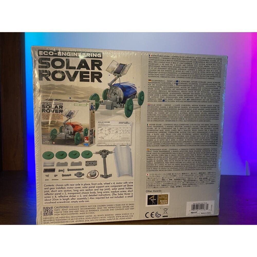 Eco Engineering Solar Rover Green Science Model NEW SEALED!! - Picture 4 of 4